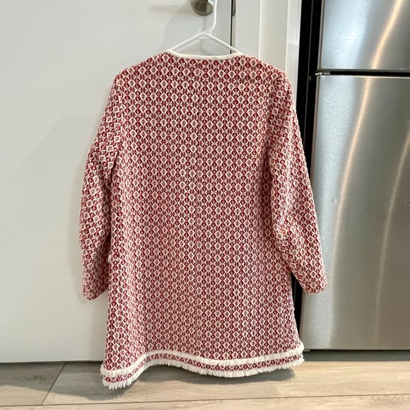 Zara Outerwear Jacket Coat Patterned (Small) - Picture 2 of 2